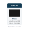Epson UltraChrome XD2 Black Ink Cartridge, 50 ml (T40V120)