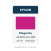 Epson UltraChrome XD2 Magenta Ink Cartridge, 26 ml (T40V320)