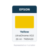 Epson UltraChrome XD2 Yellow Ink Cartridge, 26 ml (T40V420)