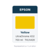 Epson UltraChrome XD2 Yellow Ink Cartridge, 700 ml (T41N420)