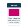Epson UltraChrome PRO12 Vivid Magenta Ink Cartridge, 350 ml (T44P320)