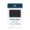 Hp 771A 775Ml Matte Black Ink Cartridge (B6Y15A)