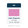 Hp 771A 775Ml Lt Magenta Ink Cartridge (B6Y19A)