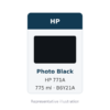 Hp 771A 775Ml Photo Black Ink Cartridge (B6Y21A)