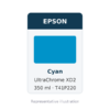 Epson UltraChrome XD2 Cyan Ink Cartridge, 350 ml (T41P220)