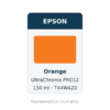 Epson UltraChrome PRO12 Orange Ink Cartridge, 150 ml (T44WA20)