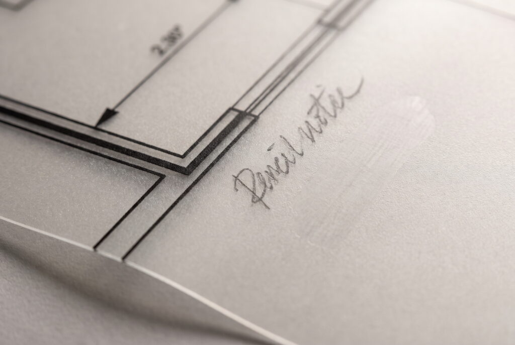 3mil SM Engineering & Drafting Film print closeup