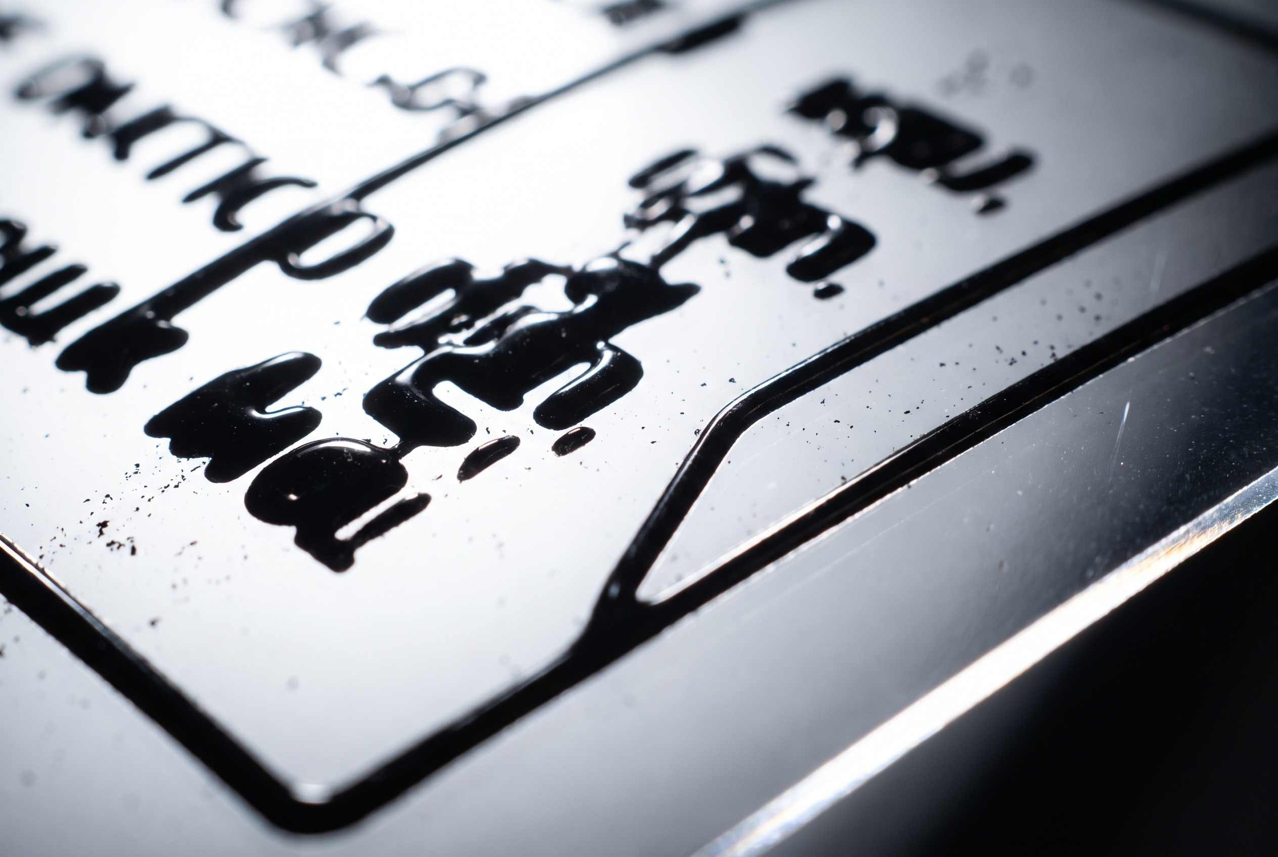 4mil Xerographic Clear Film print closeup