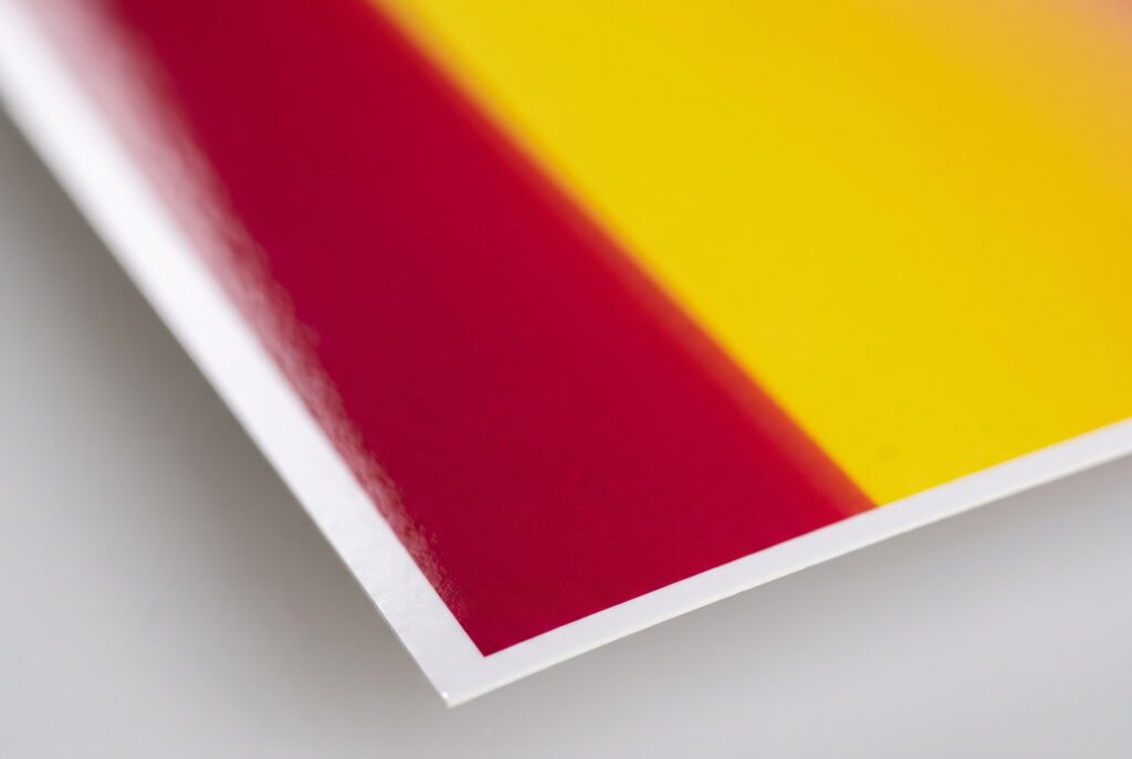 Gloss Select Poster Paper print closeup