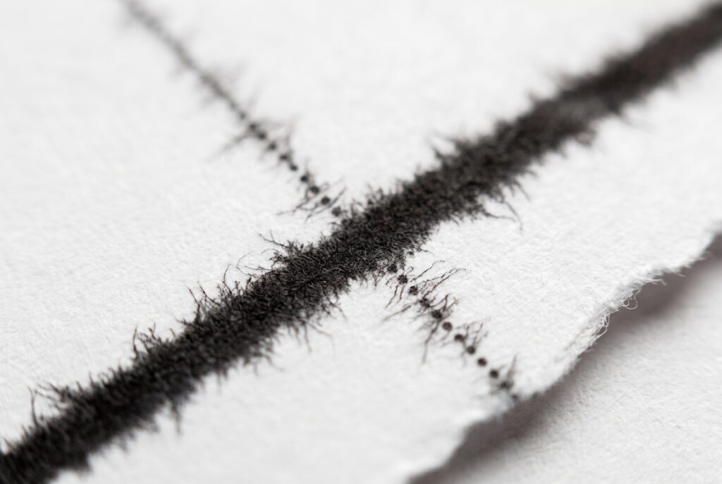 20LB Inkjet Bond Paper print closeup
