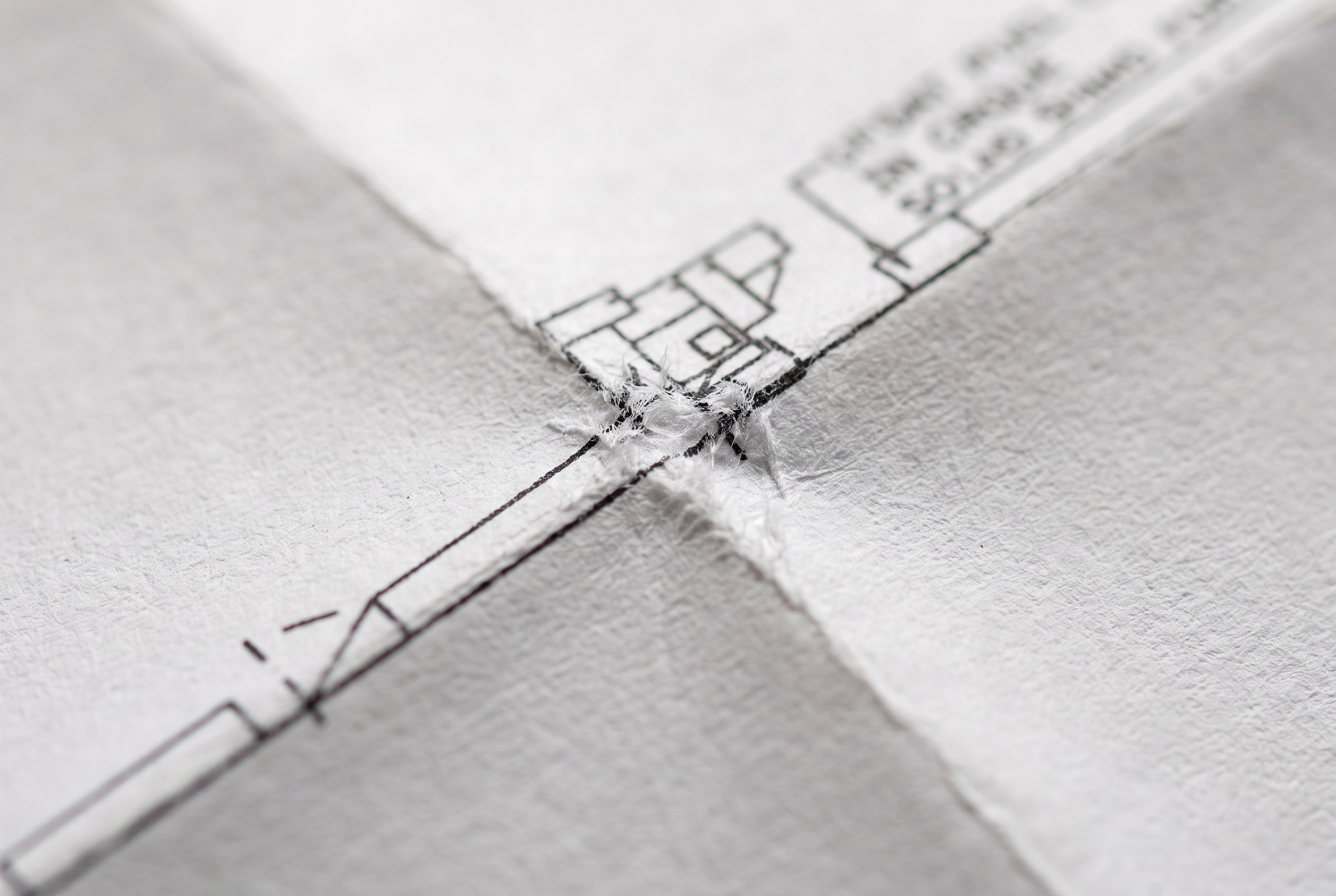 24LB Inkjet Bond Paper print closeup