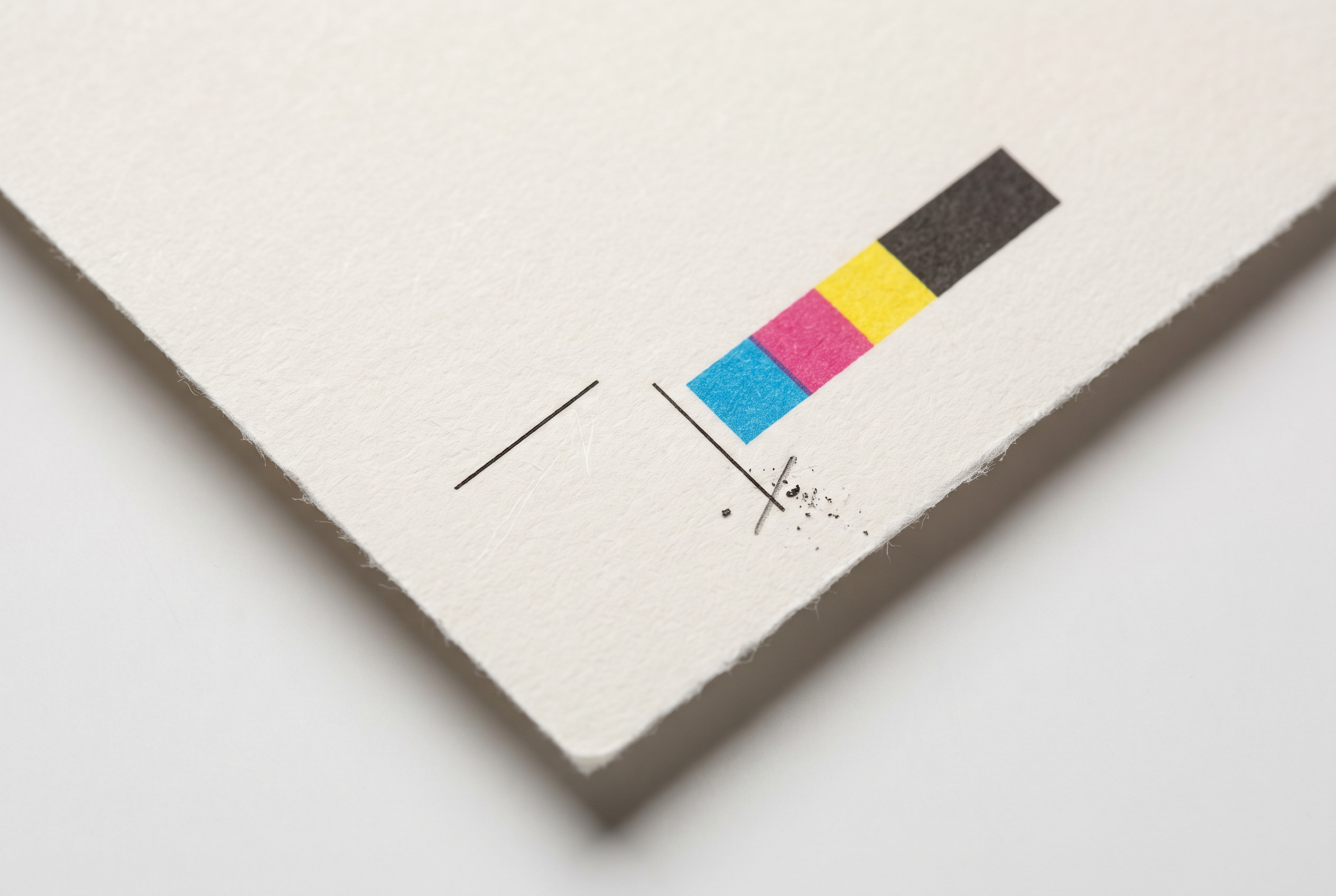 Imposition Matte Paper print closeup
