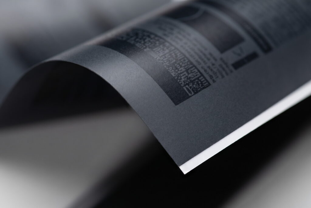 Magic 9mil Universal Matte Coated PP Film print closeup